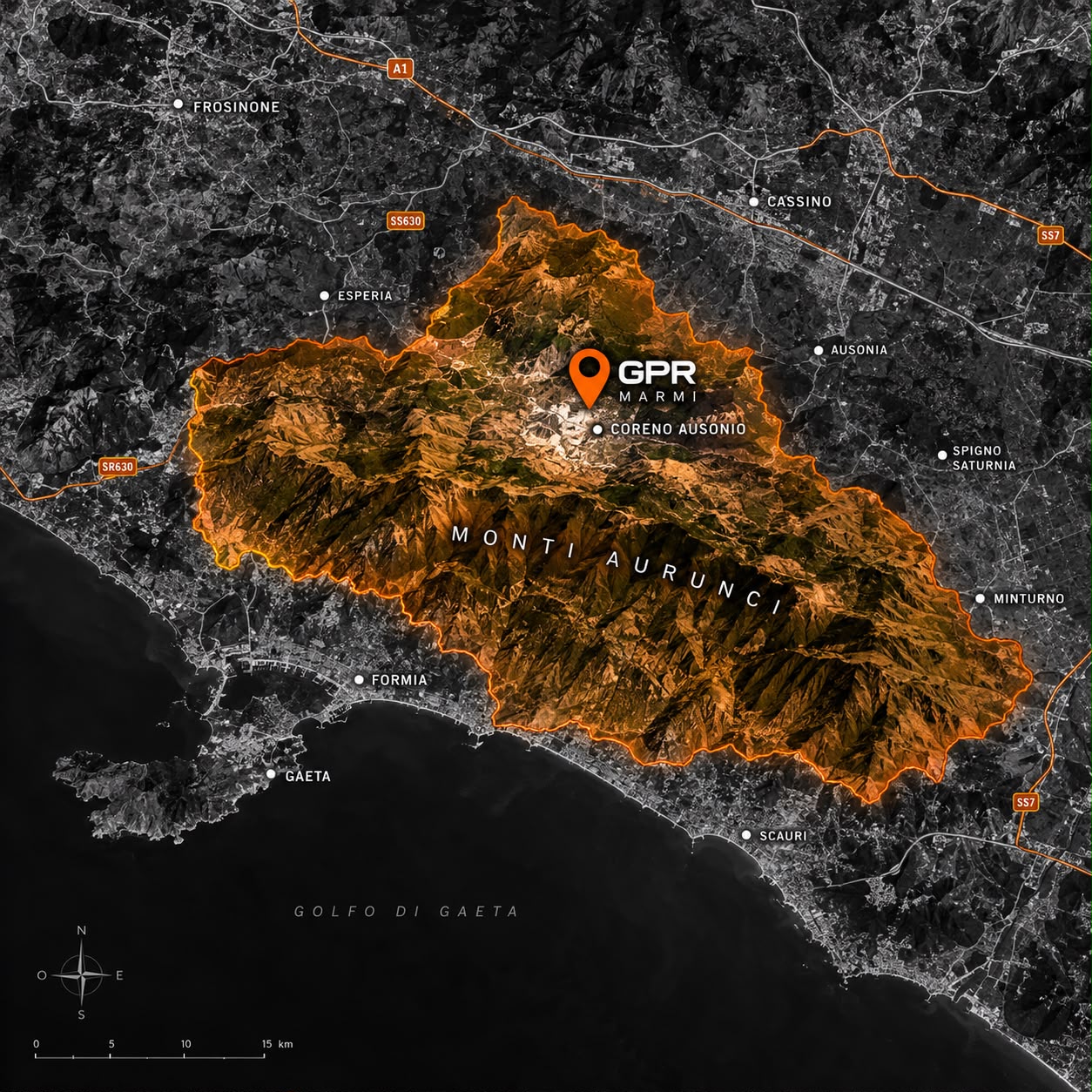 Il territorio di Coreno Ausonio nei Monti Aurunci